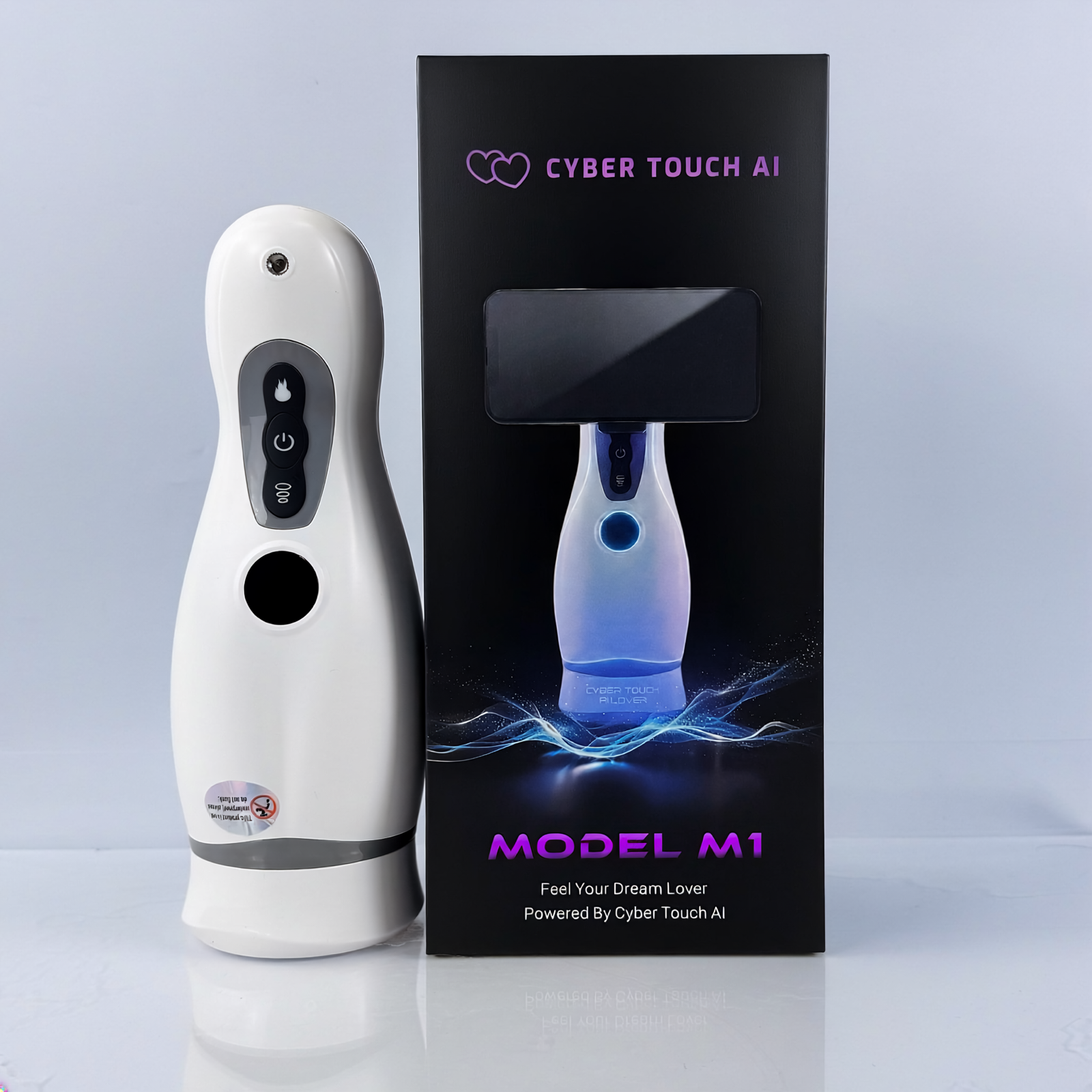Cyber M1 device with retail packaging